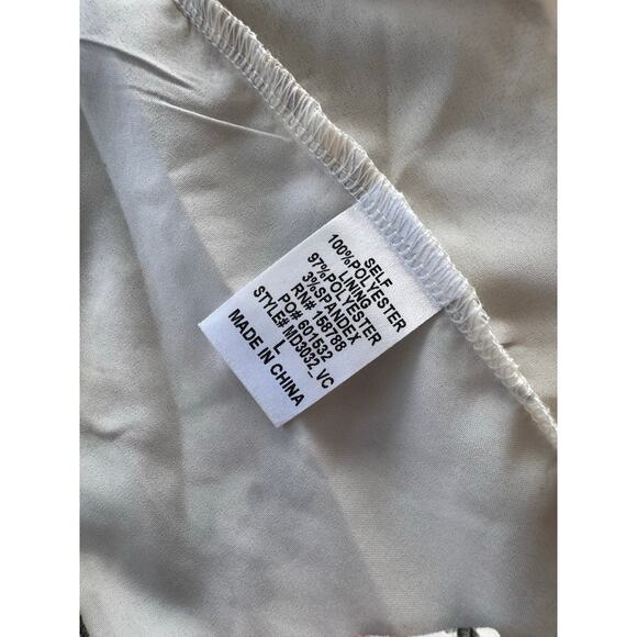 VICI Floral Ruched Mesh Bodycon Midi Dress Spaghetti Strap Party Wedding Large - Picture 6 of 9